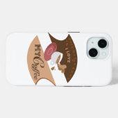 マイコーヒーレトロジャワ Case-Mate iPhoneケース (裏面 (横))