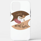 マイコーヒーレトロダイナージャバスプラッシュ大好き Case-Mate iPhoneケース (裏面)