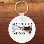 マイコーラスリングや輪 キーホルダー (正面)