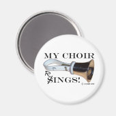 マイコーラスリングや輪 マグネット (正面/裏面)