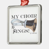 マイコーラスリングや輪 メタルオーナメント (左)