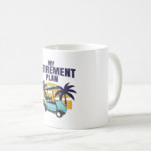 マイゴルフ退職計画 コーヒーマグカップ (正面右)