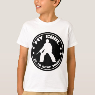 マイゴール、フィールドホッケー(黒) Tシャツ