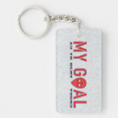 マイゴール、ホッケーゴアリーマスクキーチェーン キーホルダー (正面)