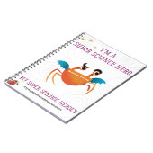 マイサイエンスすごいノートブック-オレンジミニオン ノートブック (左側)