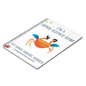 マイサイエンスすごいノートブック-オレンジミニオン ノートブック (左側)