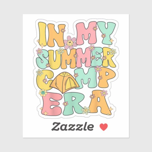 マイサマーキャンプエラレトログルービーサマーキャンプ シール (シート)