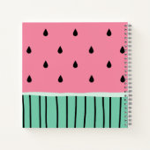 マイサマージャーナピンクスイカ手帳 ノートブック (裏面)