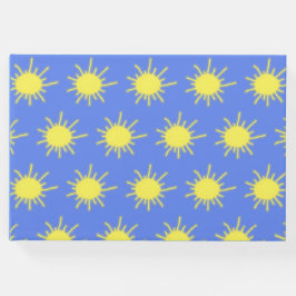 マイサンシャインゲストブック（スカイブルー&イエロー） ゲストブック