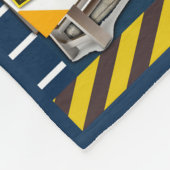 マイサンシャインドリームビッグリトルワン フリースブランケット (角)