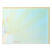 マイサンシャイン ノートパッド (正面)