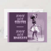 マイサーカスポストカードではない ポストカード (正面/裏面)