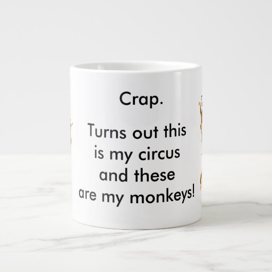 マイサーカスマグ ジャンボコーヒーマグカップ (正面)