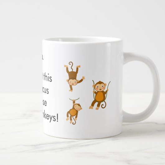 マイサーカスマグ ジャンボコーヒーマグカップ (右)