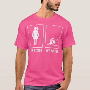 マイシスターウォーターポロシスターウォーターポロプレーヤーシスト Tシャツ
