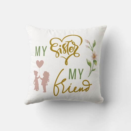マイシスターマイフレンド装飾用クッション クッション (裏面)