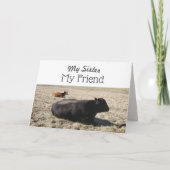 マイシスターマイフレンド誕生日カード カード (正面)