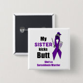 マイシスター蹴お尻サルコイドーシス戦士ボタン 缶バッジ (正面&裏面)