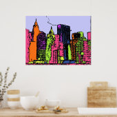 マイシティの色 ポスター (キッチン)