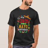 マイシンコデマヨ誕生日おもしろい誕生会 Tシャツ (正面)