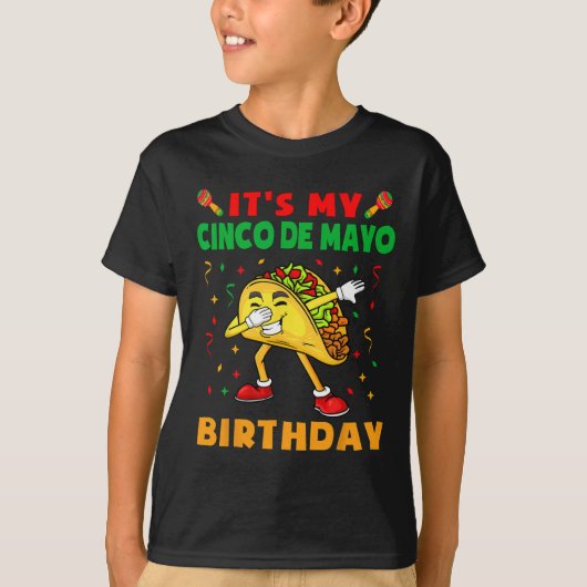 マイシンコデマヨ誕生日タコおもしろいパーティーキ Tシャツ (正面)
