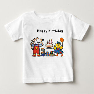 マイシー・パーソナライズドバースデー ベビーTシャツ
