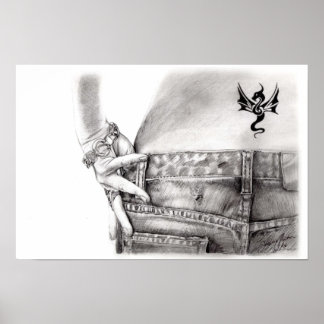 マイジお気に入りのーンズ ポスター