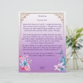 マイジャーニーパーソナライズされた紙 (スタンド正面)