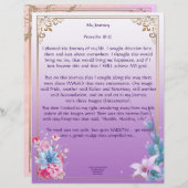 マイジャーニーパーソナライズされた紙 (正面/裏面)