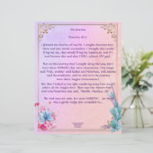 マイジャーニーパーソナライズされた紙 (スタンド正面)