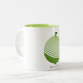 マイジューシー甘酸っぱいライムマグカップ ツートーンマグカップ (正面左)