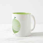 マイジューシー甘酸っぱいライムマグカップ ツートーンマグカップ (正面右)