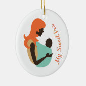 マイスイートピー セラミックオーナメント (右)