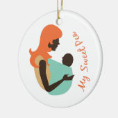 マイスイートピー セラミックオーナメント (左)