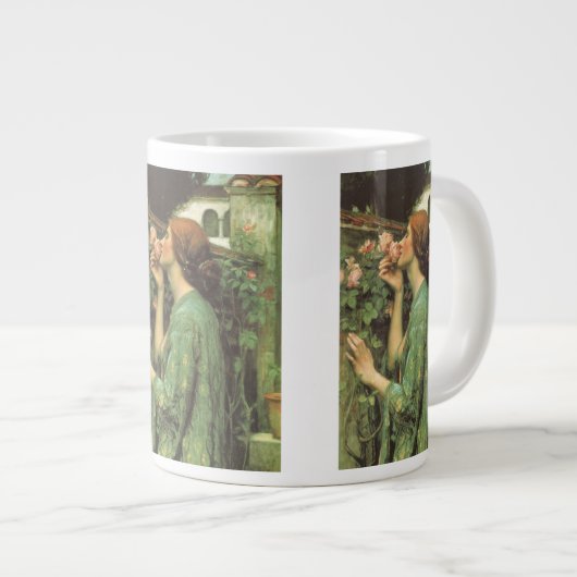 マイスウィートバラ、またはソウルオブザバラバイウォーターハウス ジャンボコーヒーマグカップ (正面右)