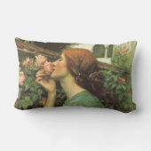 マイスウィートバラ、またはソウルオブザバラバイウォーターハウス ランバークッション (裏面)