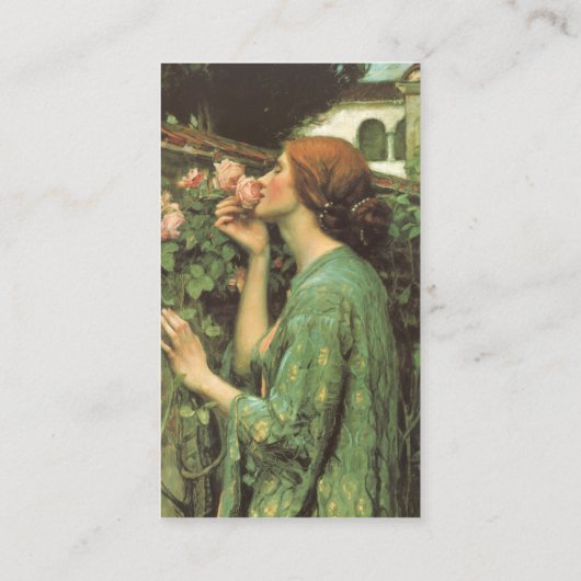 マイスウィートバラ(ソウルオブザバラ)バイウォーターハウス 名刺 (裏面)