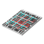 マイスクエア迷路デザイン ノートパッド (回転)