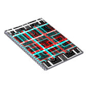 マイスクエア迷路デザイン ノートブック (右側)