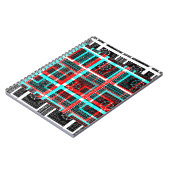 マイスクエア迷路デザイン ノートブック (左側)