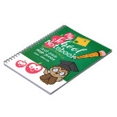 マイスクールパーソナライズされた ノートブック (左側)