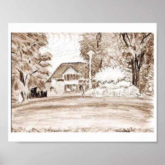 マイスケッチグランドビュードライブアートポスター ポスター (正面)