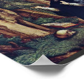 マイスター・フォン・マイスケルチによる祈りの言葉の聖ベネディクト ポスター (角)