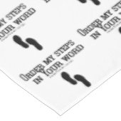 マイステップの注文パターン（の模様が）ある テーブルクロス (アングル)