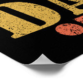 マイステップパパ時代ヴィンテージレトロステプダッド父の ポスター (角)