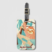 マイスピリットアニマルスロートラゲッジタグ ラゲッジタグ (正面縦)