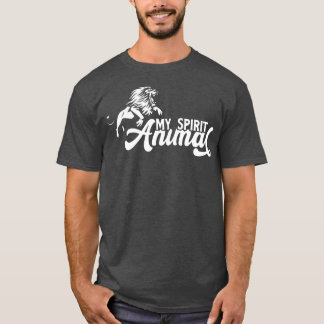 マイスピリットアニマルライオンズワイルドライフサファリアドベンチャー Tシャツ