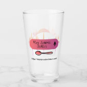 マイスプニー姉妹のガラス杯 タンブラーグラス (正面)