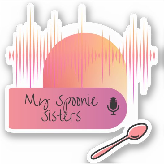 マイスプニー姉妹のビニールシール シール (正面)