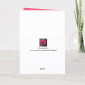 マイスペシャルママバラゼラニウムマザーズデイカード カード (裏面)